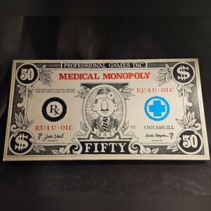 MEDICAL MONOPOLY 1979 Vintage Board Game
